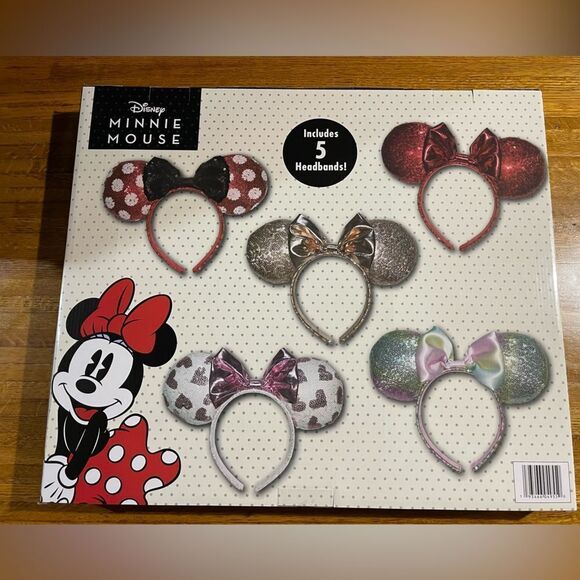 Disney Minnie Mouse Deluxe Accessory 5 Piece Set NWT - Picture 5 of 8